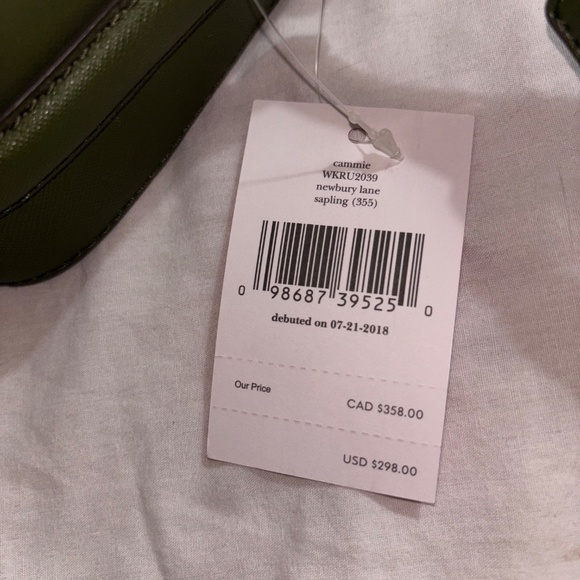 Kate Spade cammie newbury lane crossbody bag sapling - Picture 4 of 6